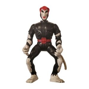 Vintage 1991 Captain Planet Verminous Skumm Action Figure‎ Tiger Toys w Tail